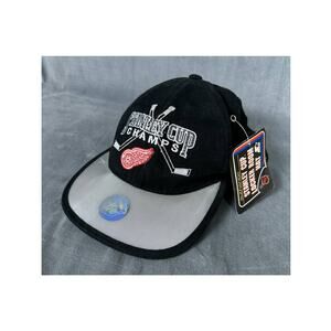 Vintage 1998 New Starter Stanley Cup Locker Room Hat Detroit Red Wings Cap